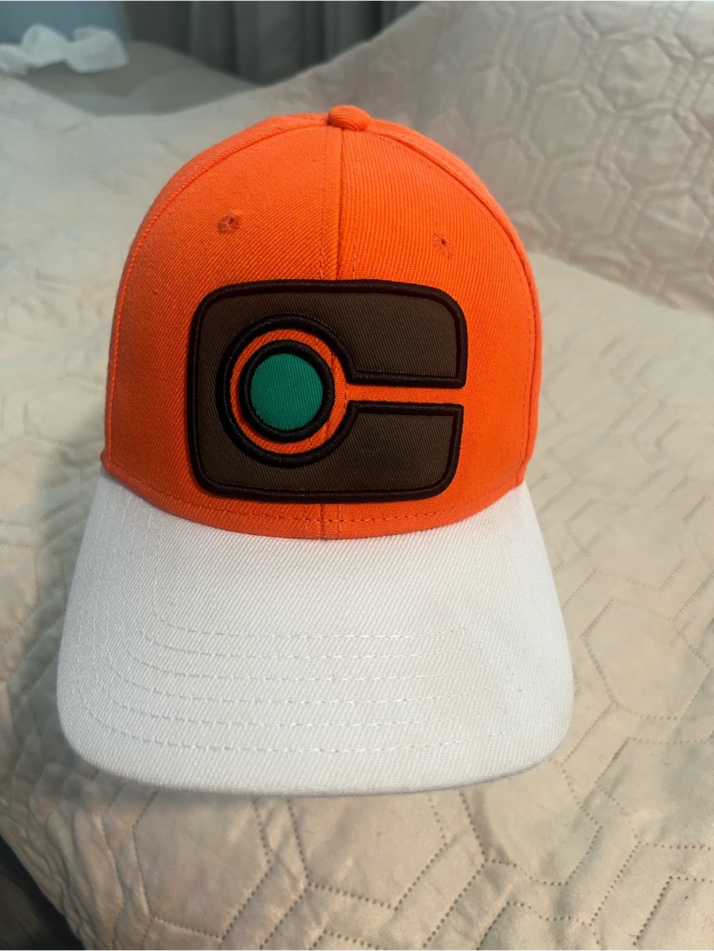 Bioworld Men's Pokemon Ash Ketchum Journeys Snapback Hat Orange White Adjustable